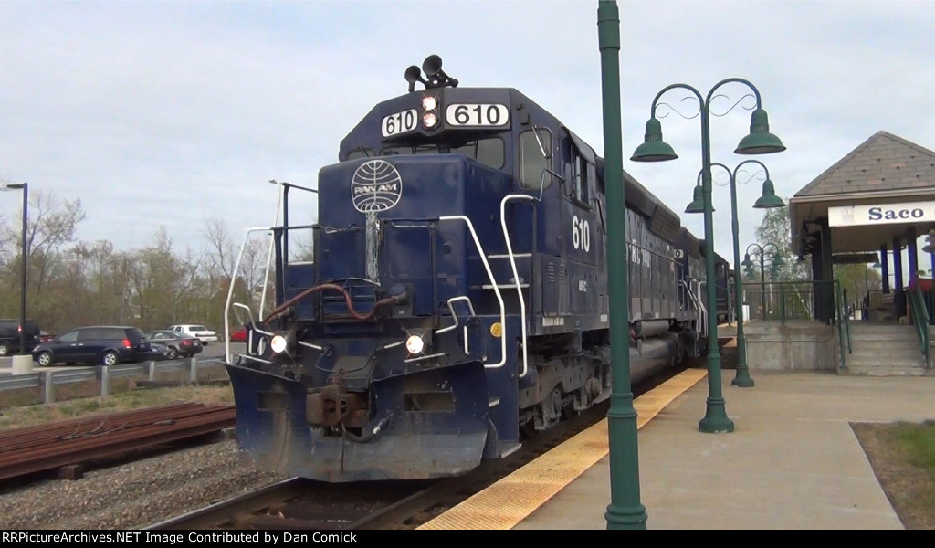 POED 610 at Saco Station